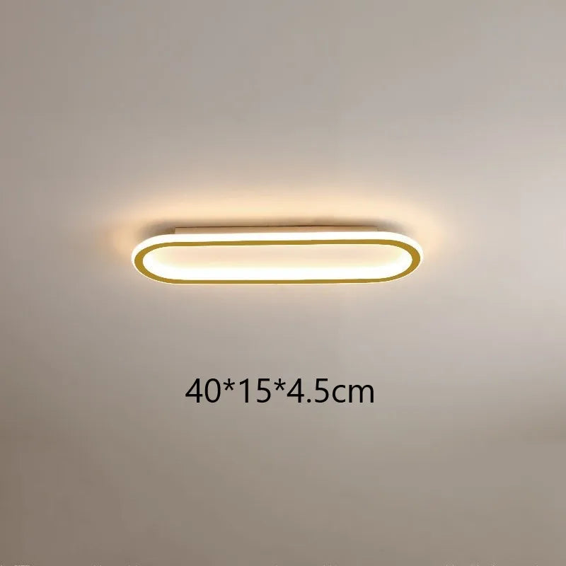 Afralia™ Modern LED Nordic Ceiling Light for Bedroom Kitchen Restaurant