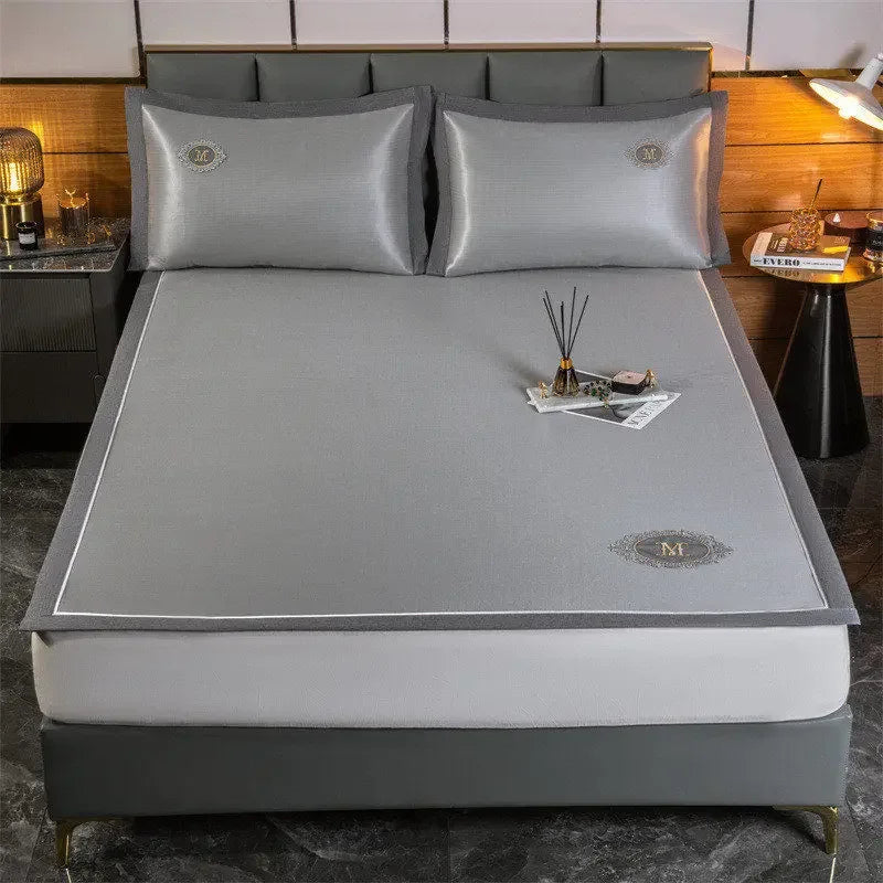 Afralia™ Carbon Light Cooling Mat: Luxury Breathable Bed Protection Pad for Cool Summer Sleep