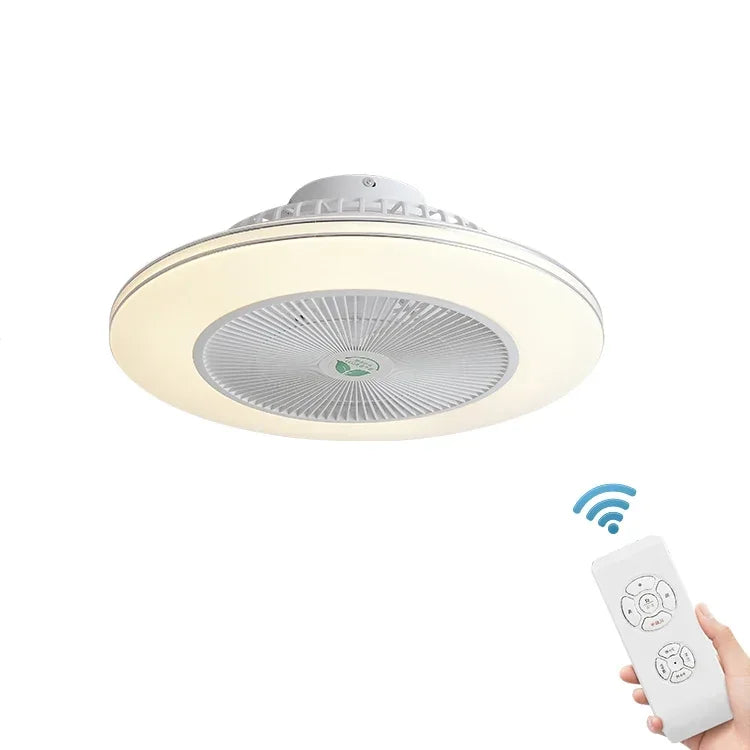 Afralia™ Invisible Blade LED Ceiling Fan with Light