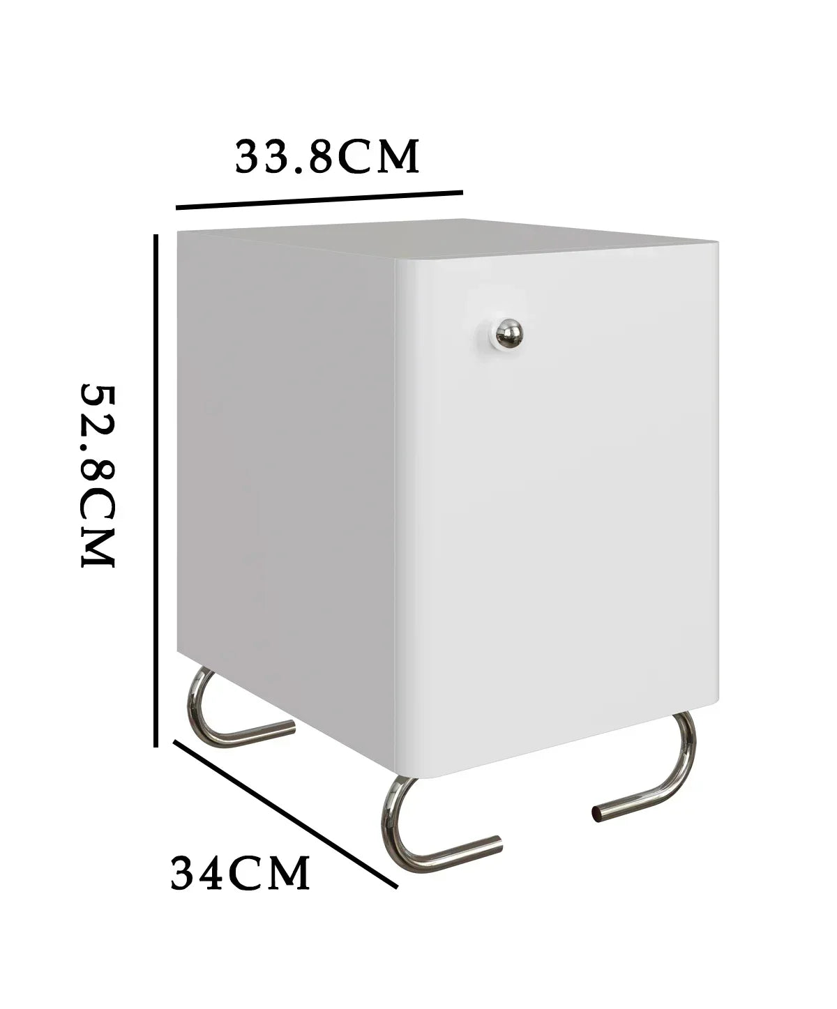 Afralia™ Luxury Italian Designer Bedside Table Wall Cabinet for Bedroom & Living Room Storage