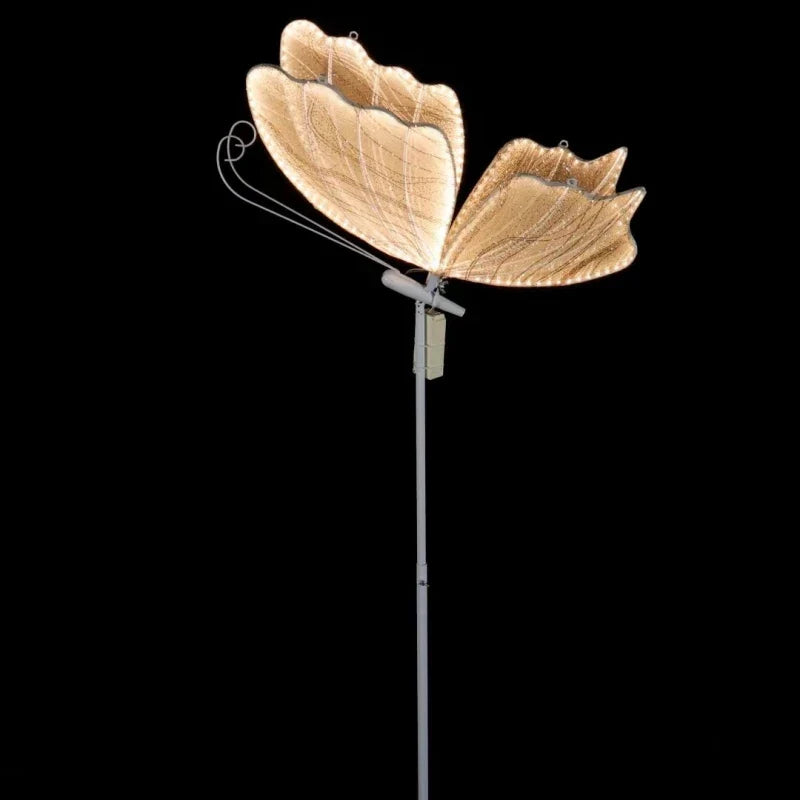 Afralia™ Lace Romantic Butterfly LED Floor Light for Wedding Decor & Party Stage