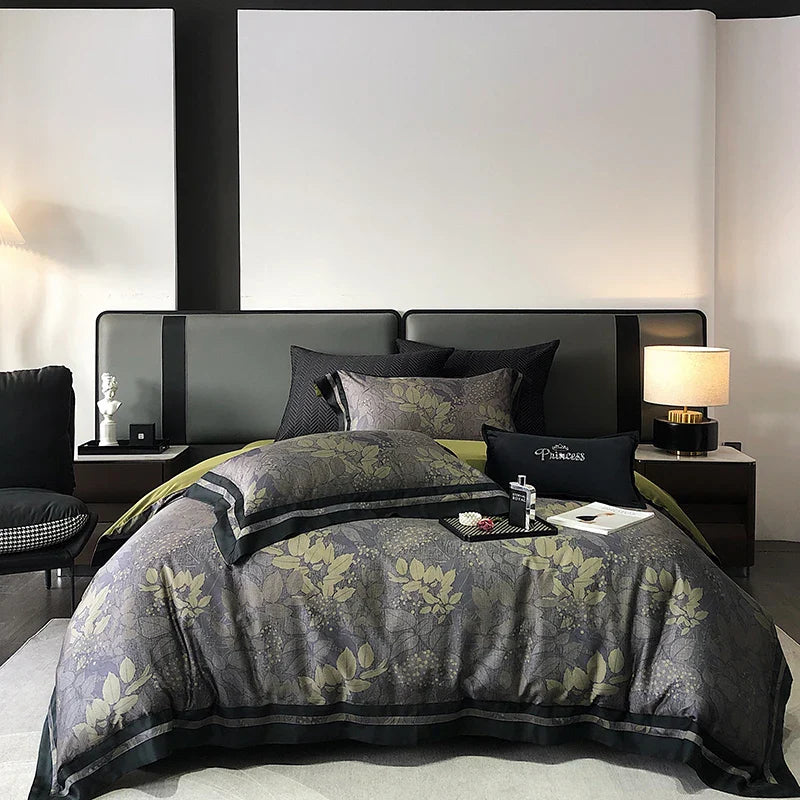 Afralia™ Vintage Flowers Bedding Set