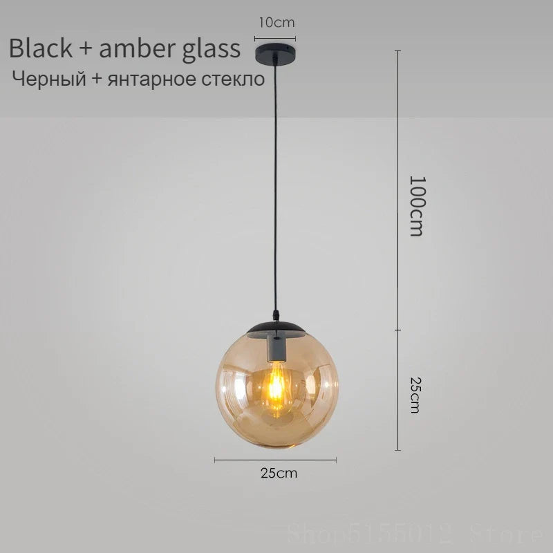 Afralia™ Retro Loft Industrial Suspension Pendant Light for Home Decor