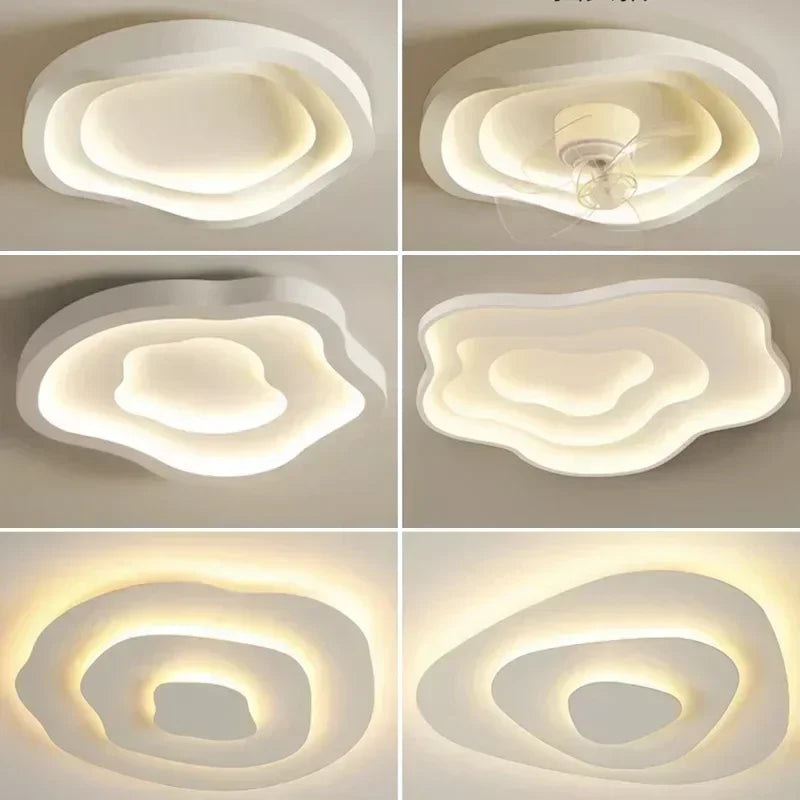 Afralia™ LED Ceiling Chandelier for Living Room Bedroom Decor