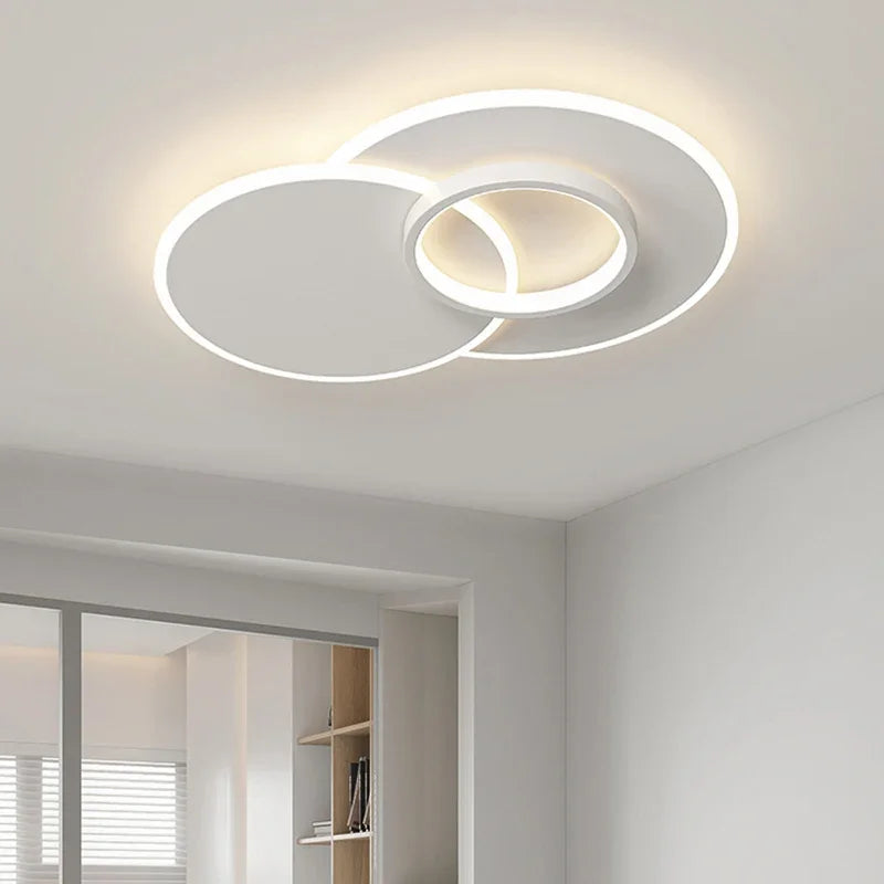 Afralia™ Minimalist LED Ceiling Light for Living Room and Bedroom