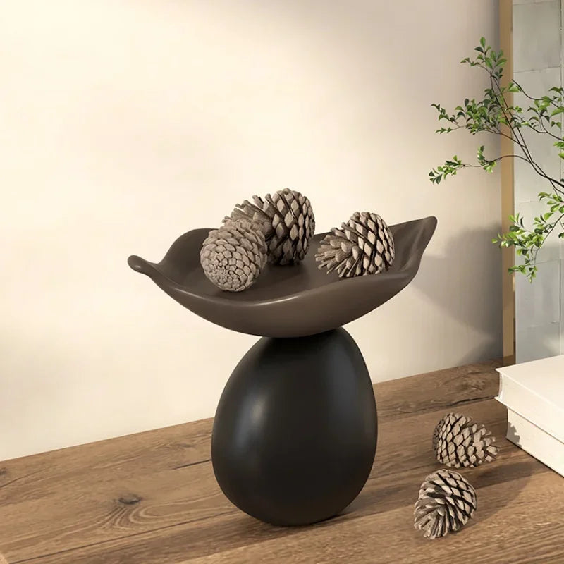 Afralia™ Mushroom Wave Desktop Tray for Home Decor & Organization