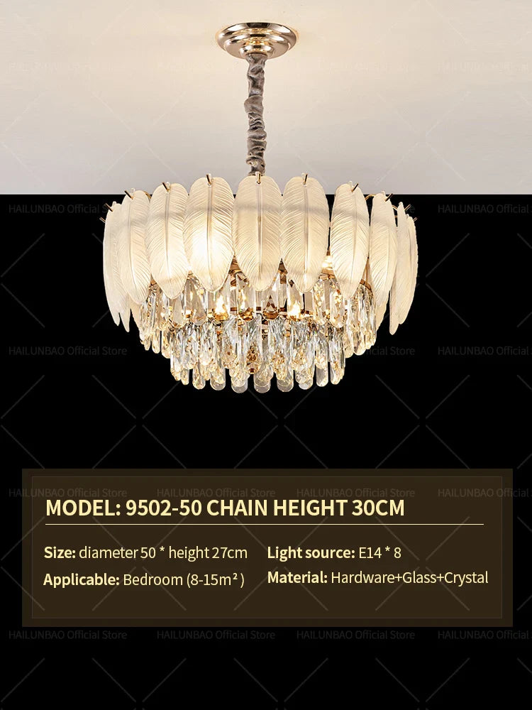 Afralia™ Luxury Crystal Chandelier: Modern Elegance for Living Room, Hall, Restaurant Lighting