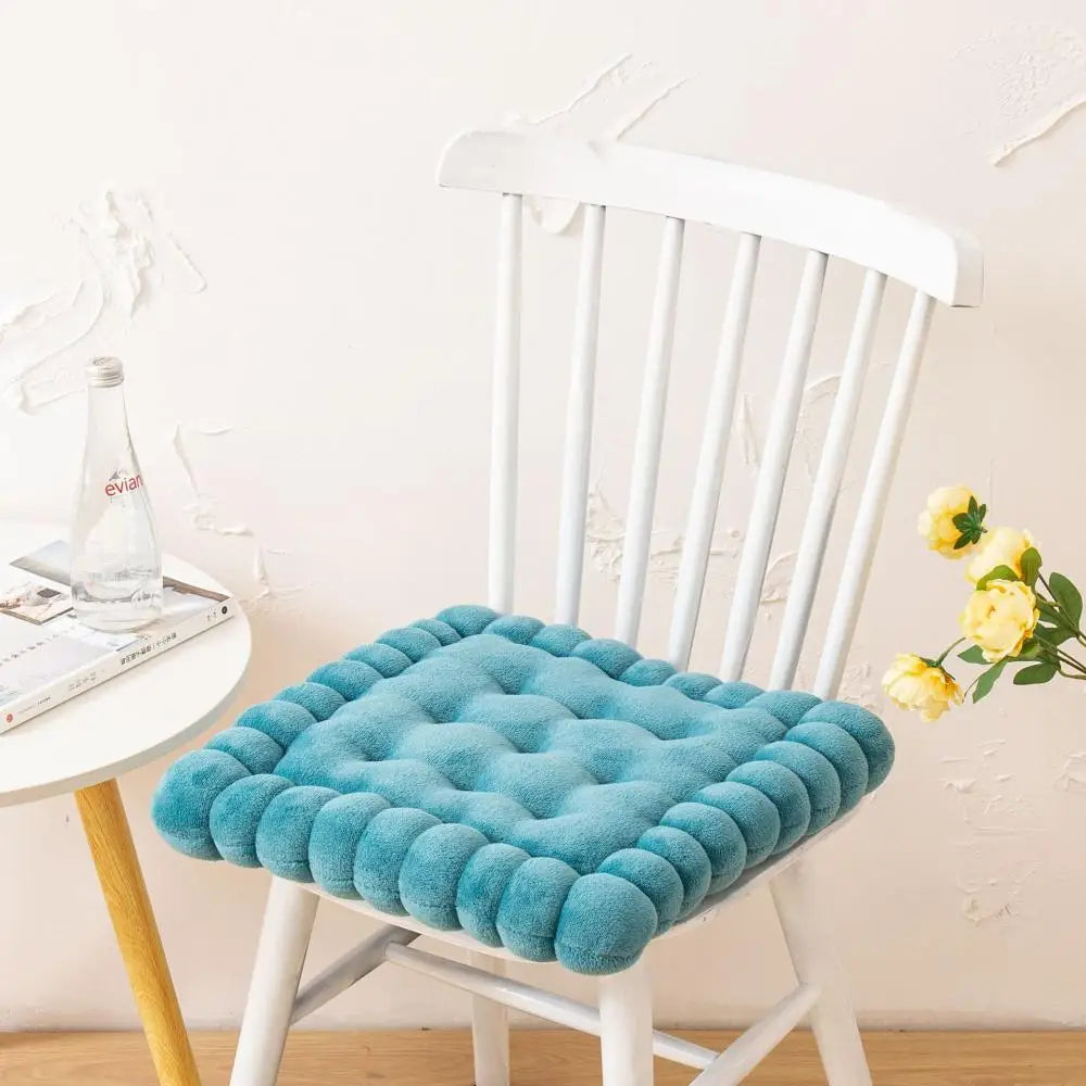 Afralia™ Cookie Biscuit Cushion Soft Square Pillow for Living Room Chair Decor