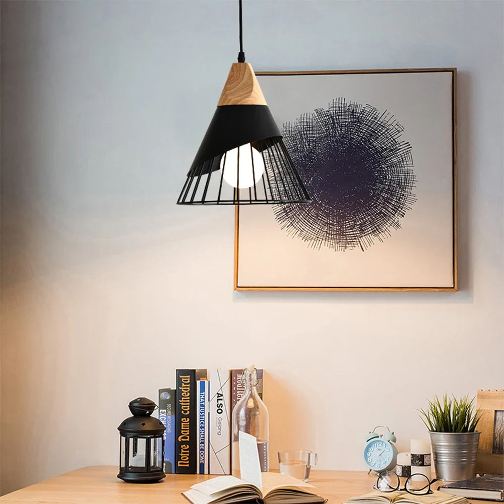 Afralia™ Nordic Pendant Lights: Minimalist E27 Lamps for Kitchen, Dining, Bedroom