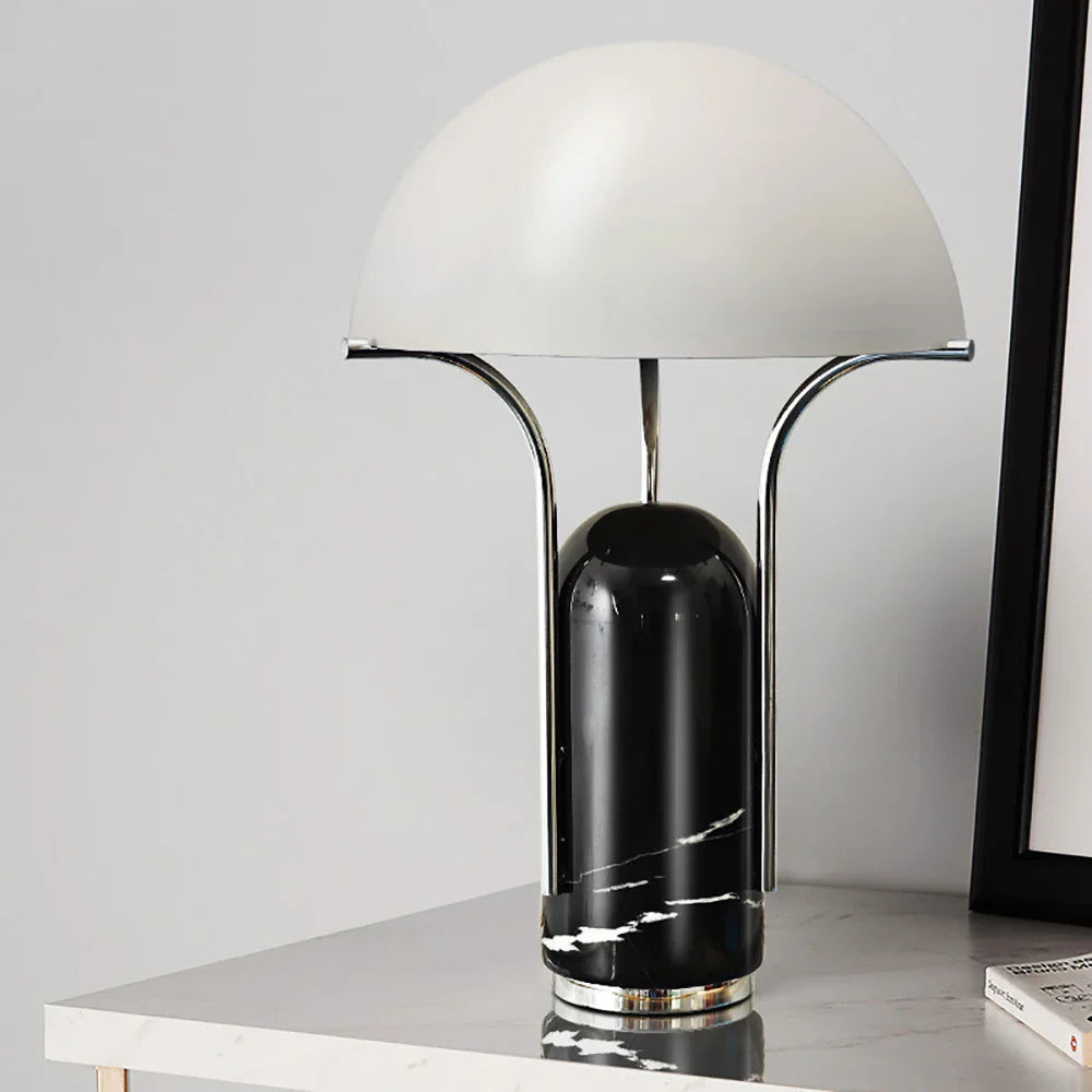 Afralia™ Marble Desk Lamp: Modern Nordic Bedside Table Light