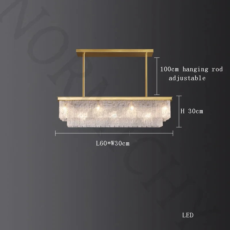 Afralia™ Crystal Chandelier Pendant Light for Luxurious Dining Room Decor