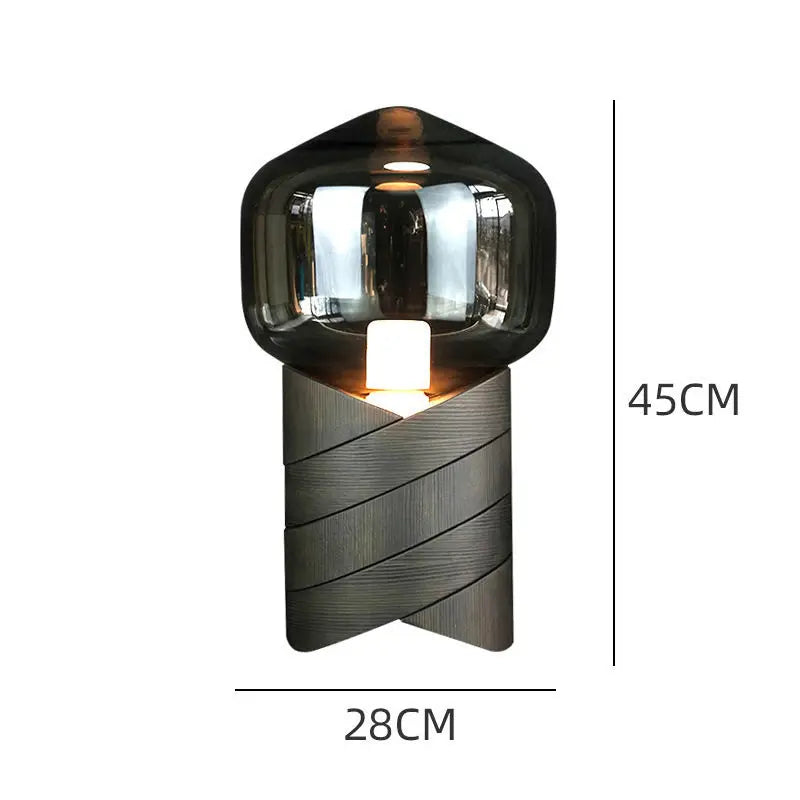 Afralia™ Creative Resin N823 Lamp: Modern Minimalist Glass Floor Lamp for Children's Room