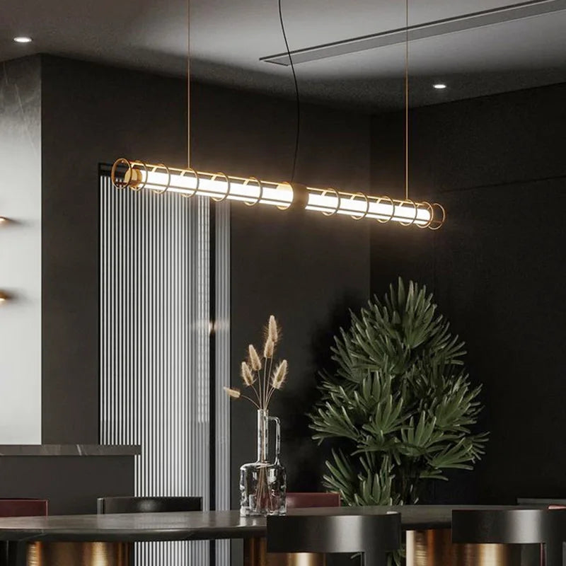 Afralia™ Modern Minimalist LED Pendant Lights for Home Decor and Dining Table