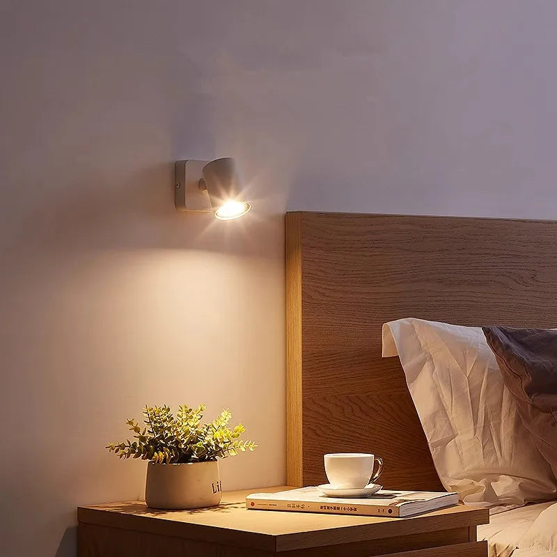 Afralia™ Modern LED Wall Lamp for Bedroom Minimalist Style