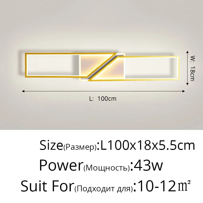 Afralia™ LED Ceiling Light: Modern Fixture for Living Room, Kitchen & Hallway Lighting