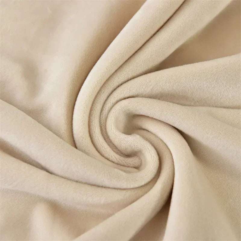 Afralia™ Velvet High Back Chair Cover: Stretch Spandex Slipcover for Elegant Home Decor