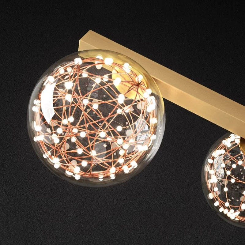 Nordic Star LED Chandelier - Afralia™ Creative Modern Lighting Solution