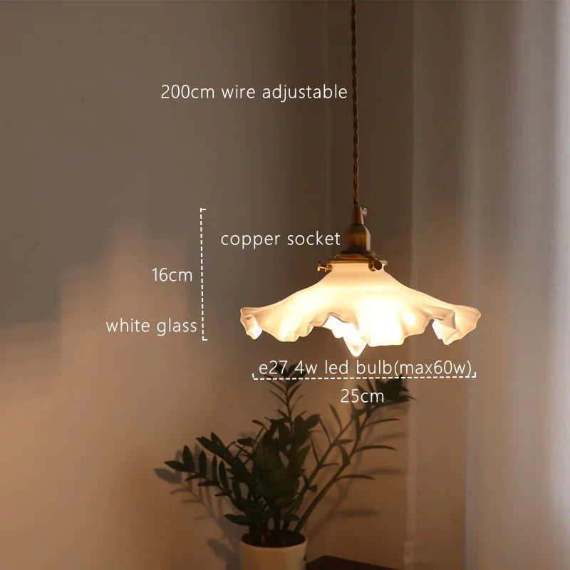 Afralia™ Copper Classical Hanging Light Fixture for Indoor Bedroom Kitchen Restaurant Bar