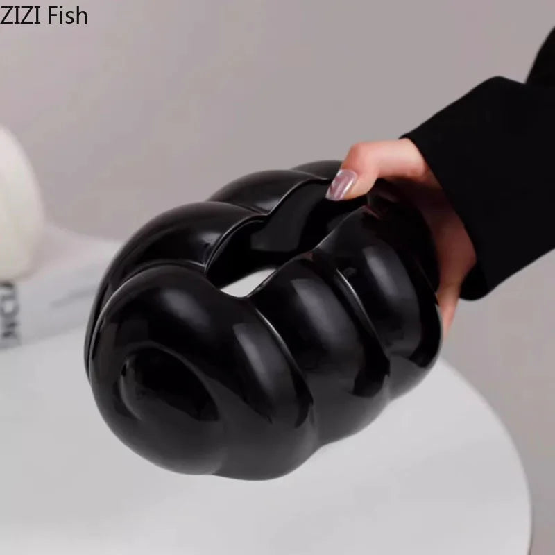 Afralia™ Ceramic Bread Texture Tissue Box for Coffee Table & Desk Décor