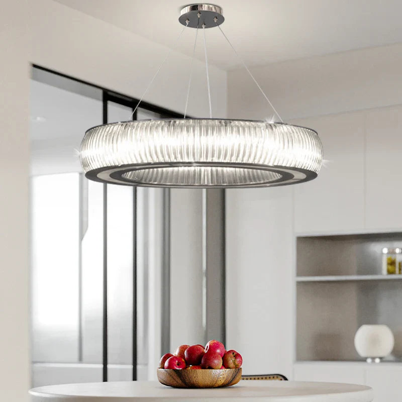 Afralia™ Crystal LED Ceiling Pendant Chandelier for Modern Luxury Living Room Décor