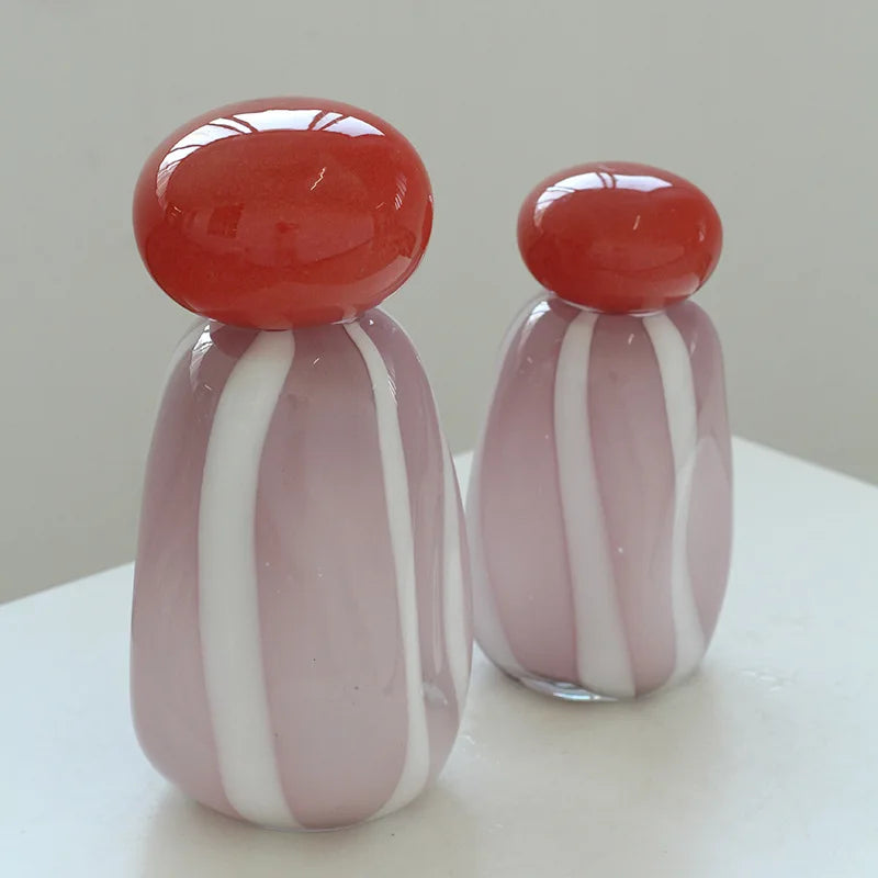 Afralia™ Fringe Glass Vase Cover Band for Irregularity Floral Decor