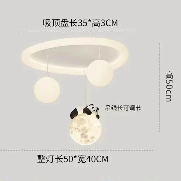 Afralia™ Cloud Bubble Ball Ceiling Light for Kids' Room Bedroom Nursery