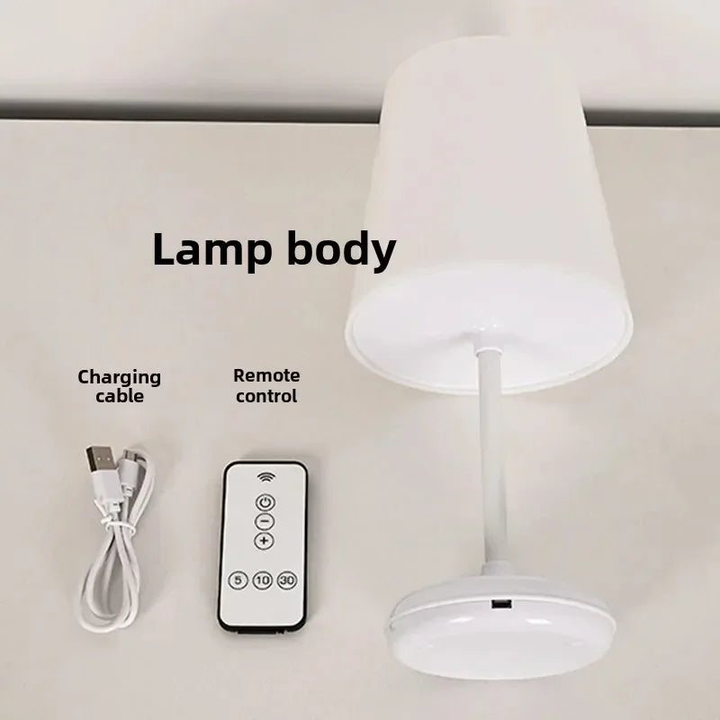 Afralia™ Smart Touch Desk Lamp: Dual Control, USB LED Reading Light for Study Room, Bedroom