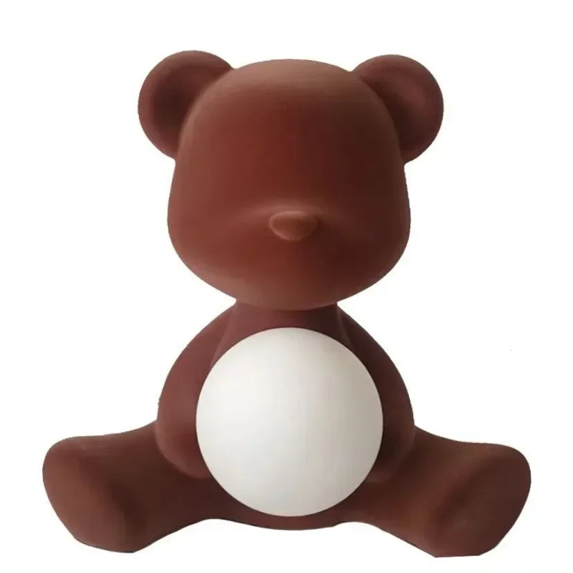 Afralia™ Teddy Bear Kids Desk Lamp