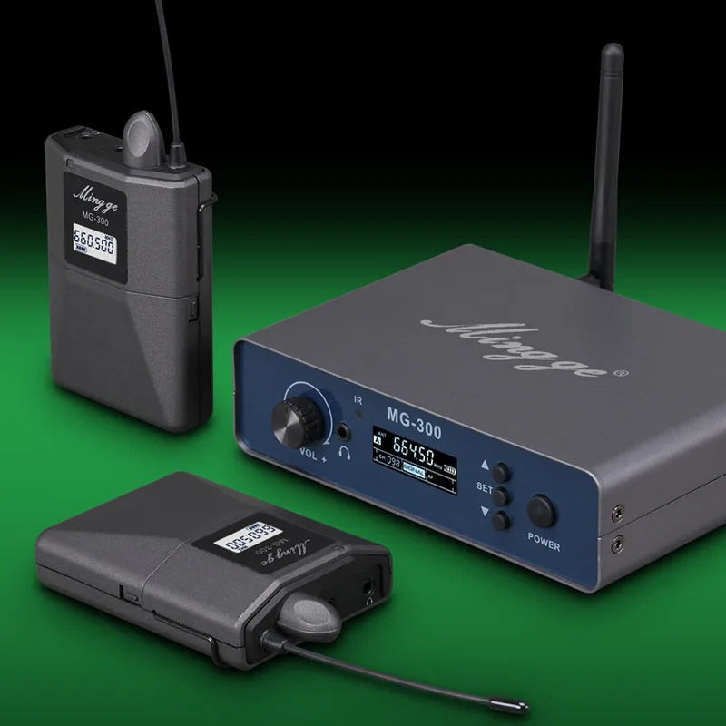 Afralia™ MG-300 Wireless Monitoring Waistpack for Professional Stage Singing