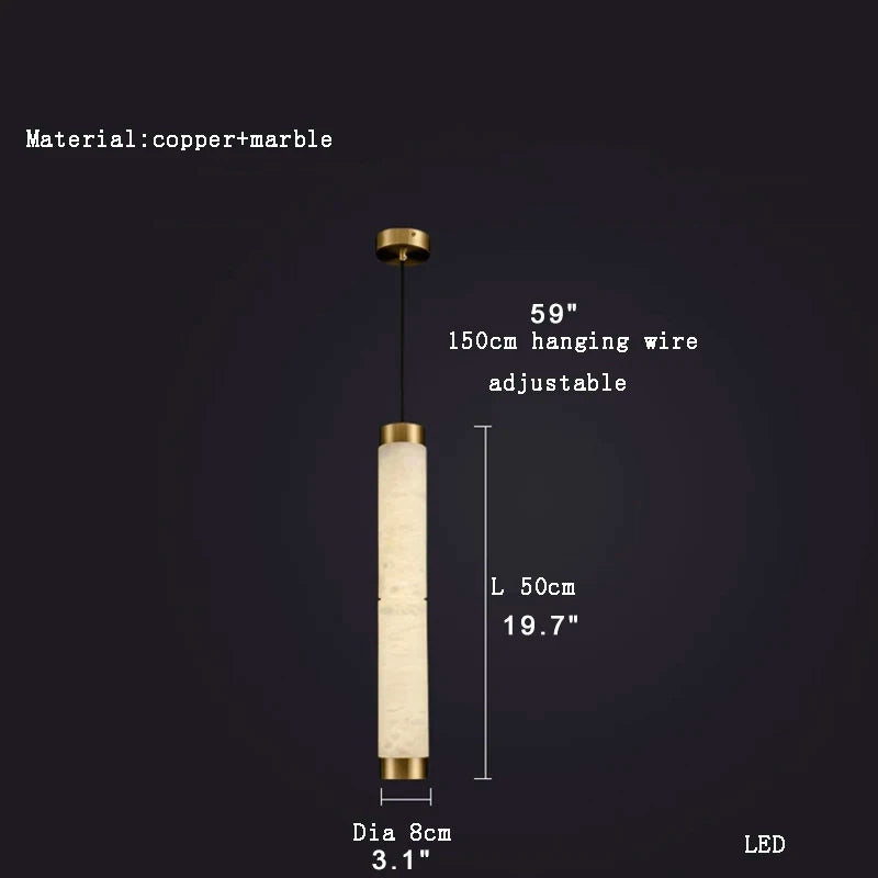 Afralia™ Marble Ball Pendant: Modern, Dimmable LED for Dining Table & Kitchen Island