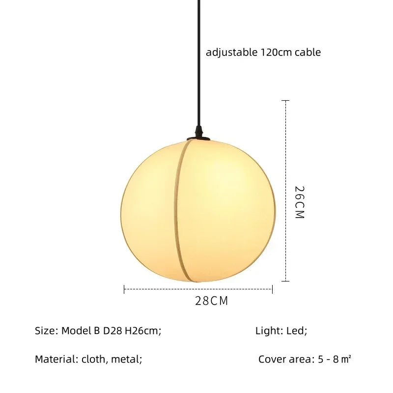 Afralia™ Minimalist Wabi Sabi Nordic Pendant Light for Dining Room and Bar