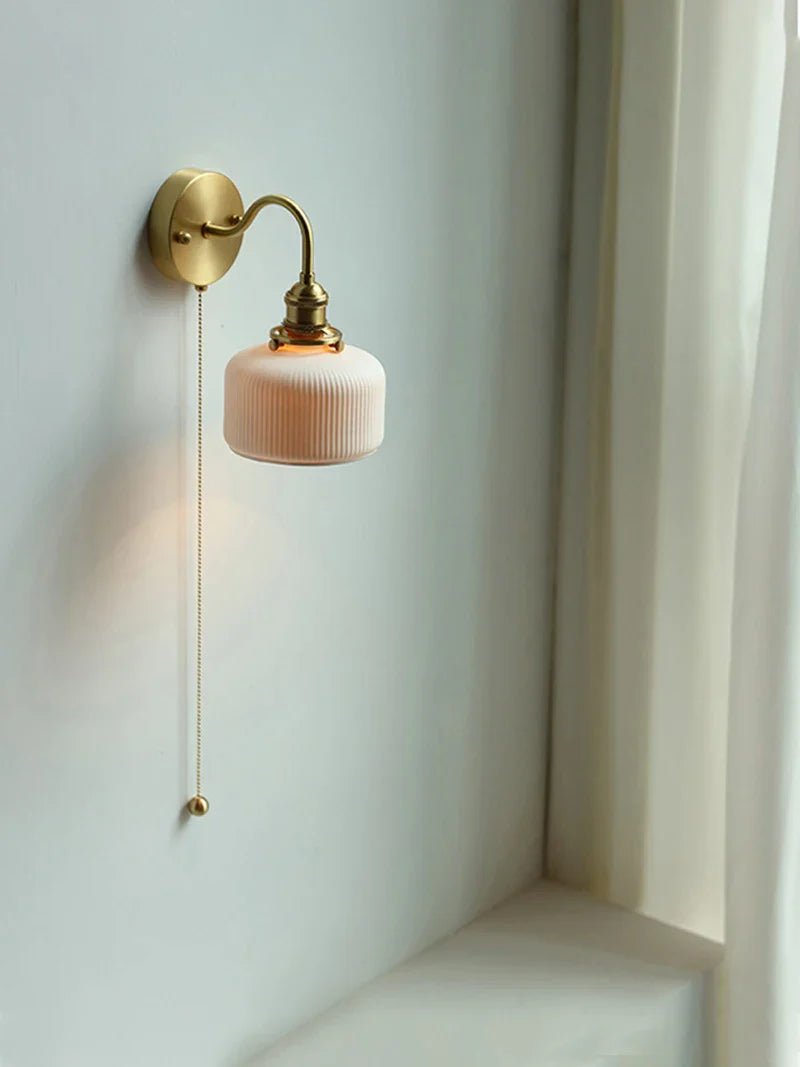 Afralia™ Minimalist Indoor LED Sconce Lamp for Bedroom and Living Room