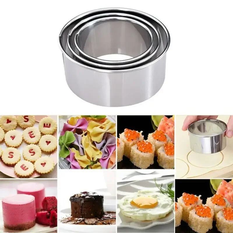 Afralia™ Stainless Steel Dumplings Mould Cutter: DIY Baking Gadget for Kitchen.