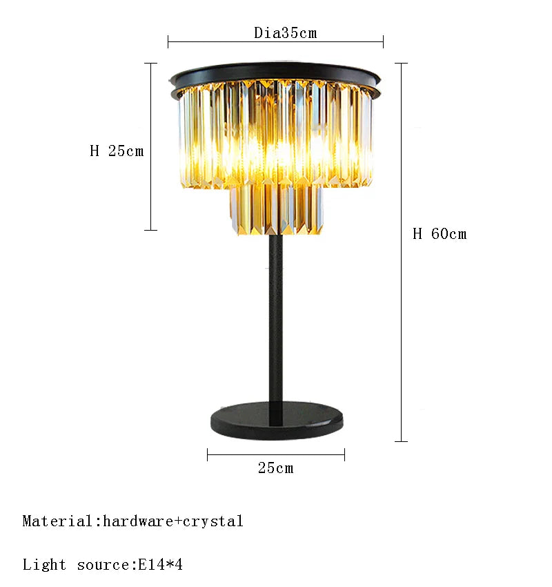 Afralia™ Gray Crystal Black Standing Light - Modern Luxury Classic Living Room Decor