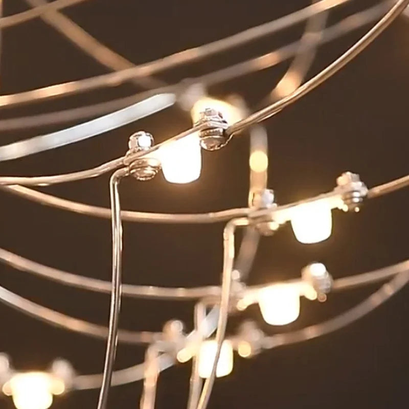 Afralia™ Starry Fireflies LED Branches Lamp for Duplex Townhouse Living Room