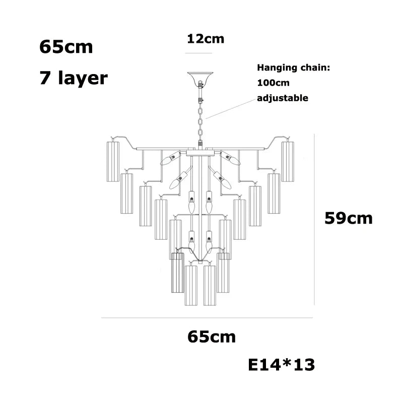 Afralia™ Purple Plum Glass LED Chandelier for Dining Room Ceiling Lighting