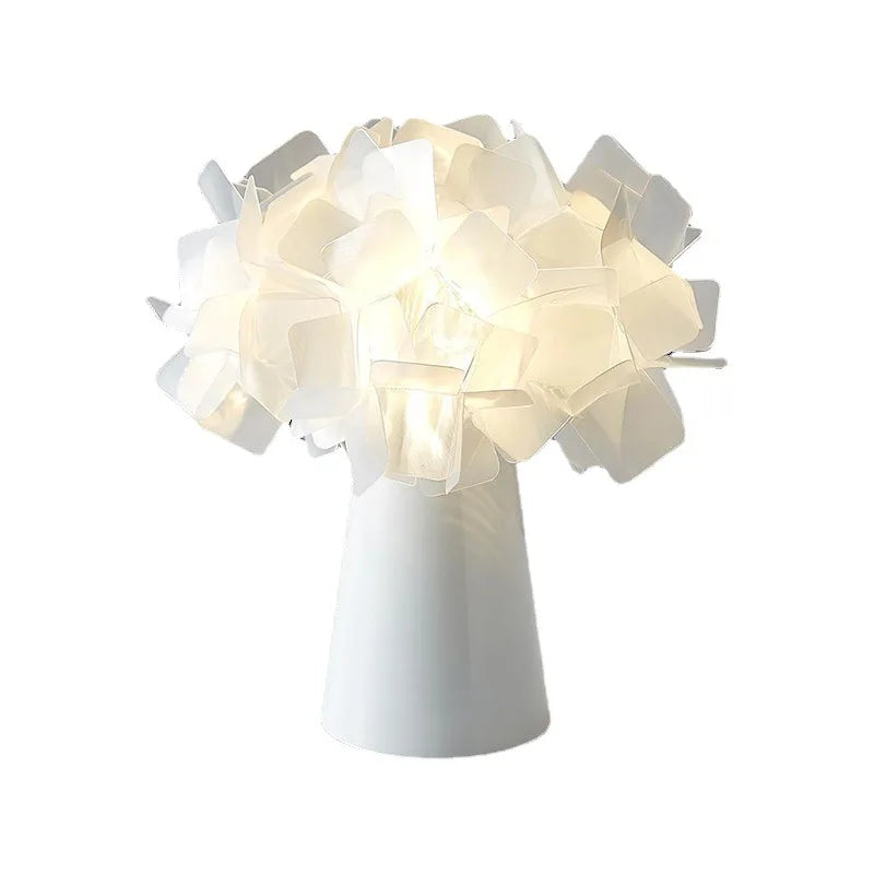 Afralia™ Acrylic Flower LED Table Lamp for Bedroom and Living Room Lighting