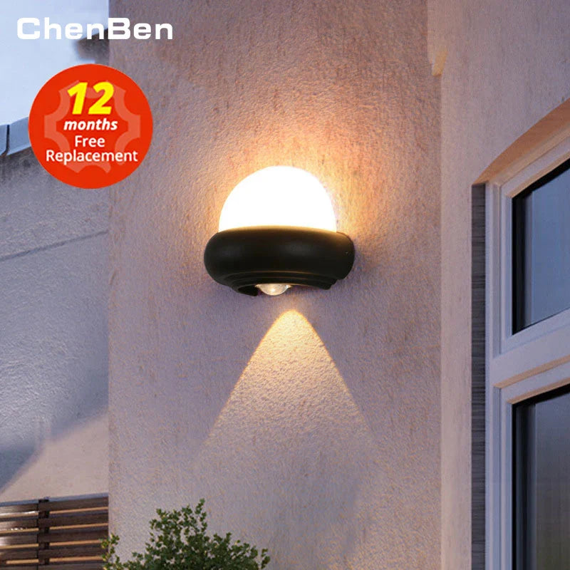 Afralia™ LED Wall Lamp: Interior & Exterior HomeDecor Light for Courtyard, Stair, Bedroom & Garden