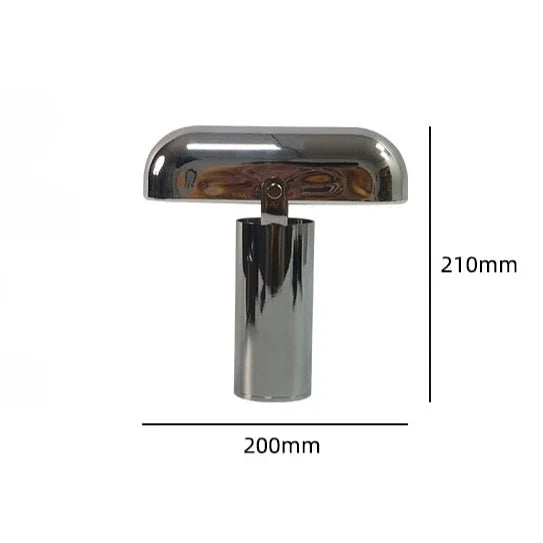 Afralia™ LED Rechargeable Table Lamp Touch Switch Minimalist Modern Light for Bedroom, Living Room