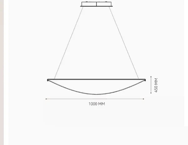 Afralia™ Petal Pendant Lamp: Minimalist Acrylic Flower Shade Light for Living Room