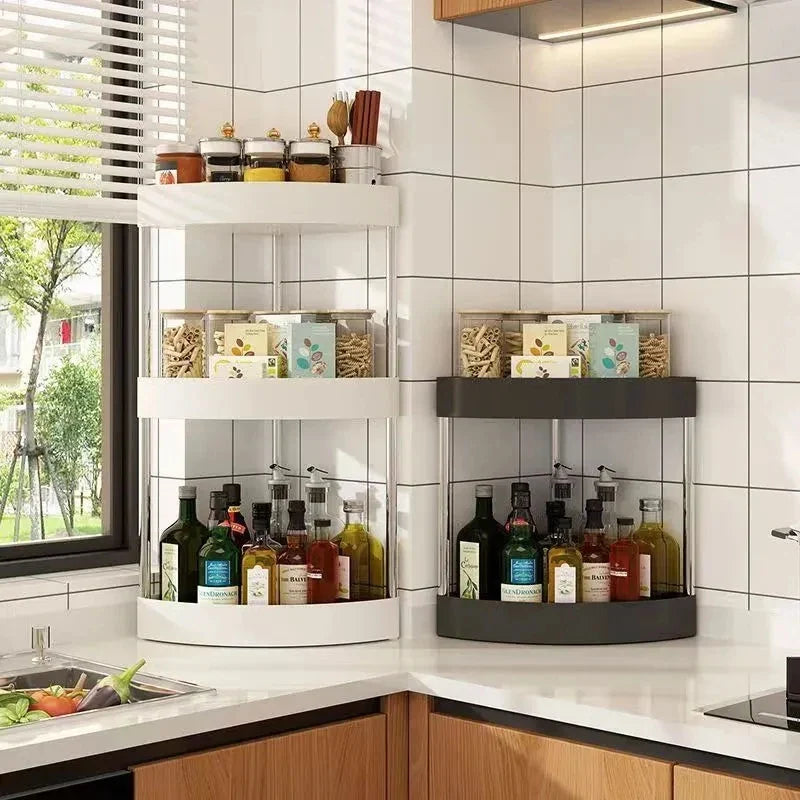 Afralia™ 5-Tier Rolling Cart Storage Rack for Kitchen & Bathroom Organizing