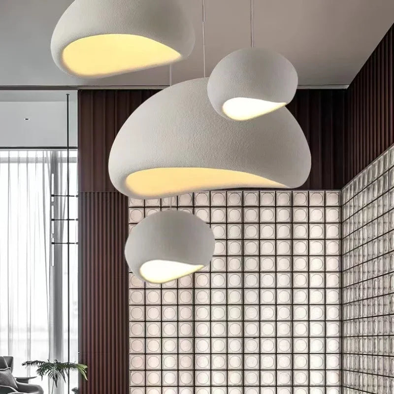 Afralia™ Wabi Sabi Chandelier: Modern E27 Pendant Lights for Bar Dining Room Decor