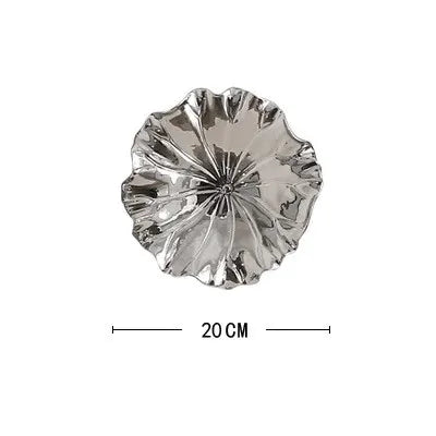 Afralia™ Ceramic Goldfish Lotus Leaf Wall Decoration Set