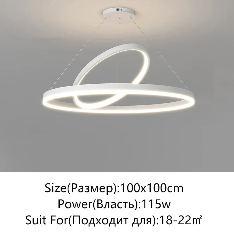 Afralia™ Irregular Ceiling Chandelier for Living Room Bedroom Study Room