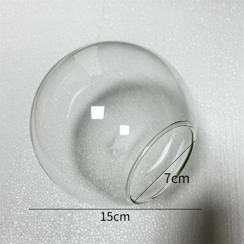 Afralia™ Glass Ball Pendant Lamp Stained Wall Fixture Decor Accessories