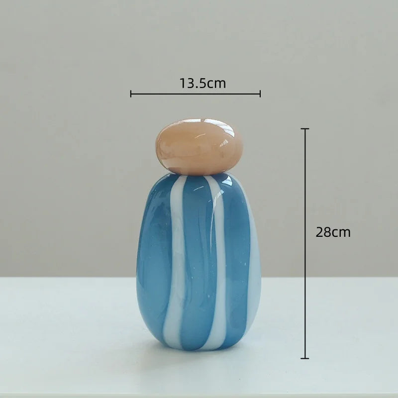 Afralia™ Fringe Glass Vase Cover Band for Irregularity Floral Decor