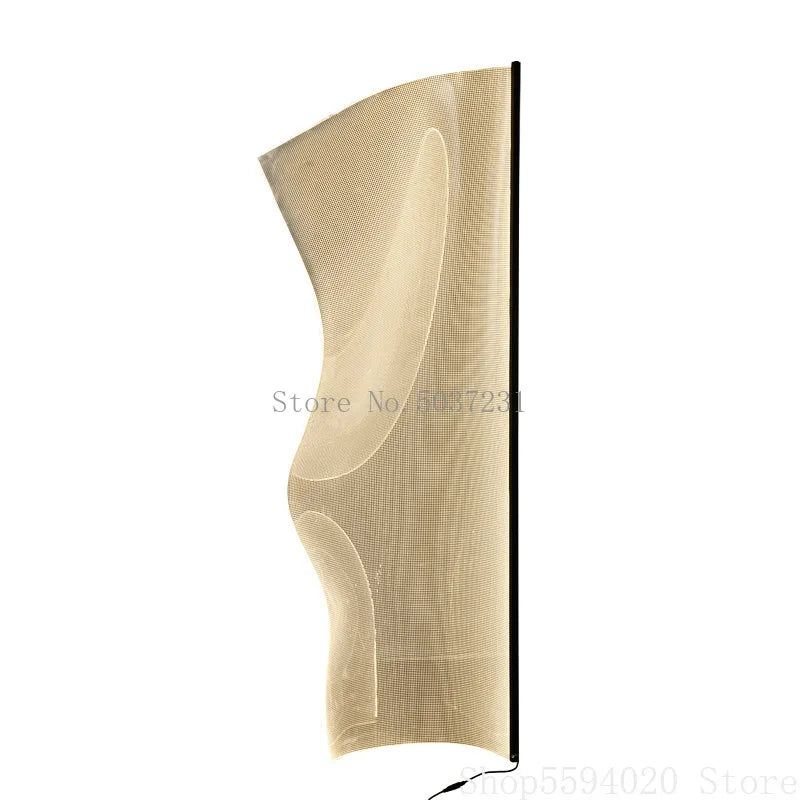 Afralia™ Modern Grid Acrylic Floor Lamp for Living Room Decor Bedroom LED Floor Lamp