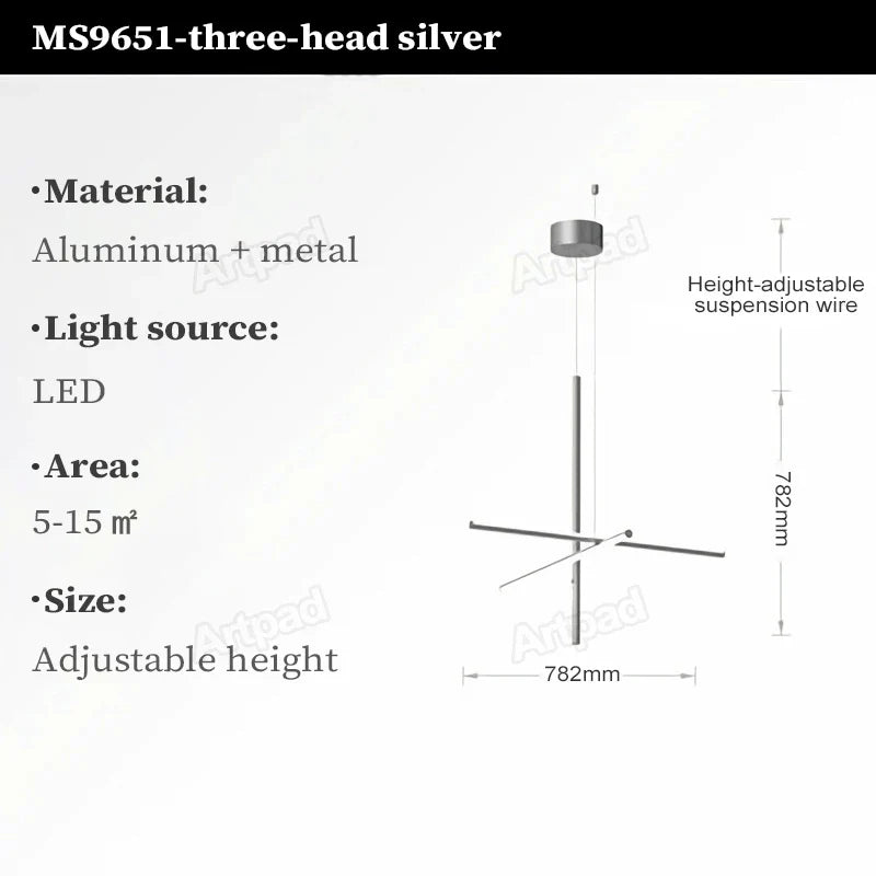 Afralia™ Post-Modern Gold LED Chandelier, Elegant Lighting for Living Room, Kitchen, Bar