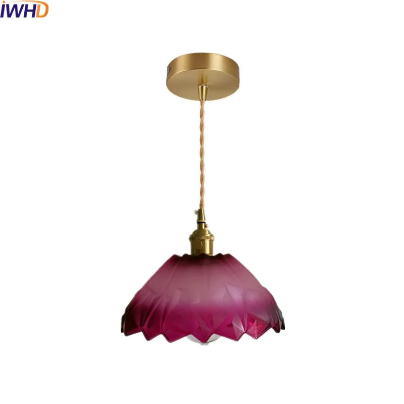 Afralia™ Japanese Style LED Hanging Lamp Pendant Light Fixtures for Home Decor