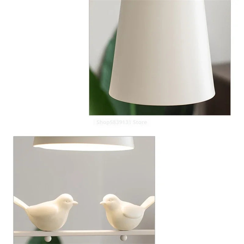 Afralia™ Bird LED Pendant Light: Nordic Minimalist Modern Style for Restaurant, Dining & Bedroom